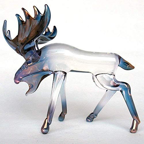 Blown glass moose Clearance