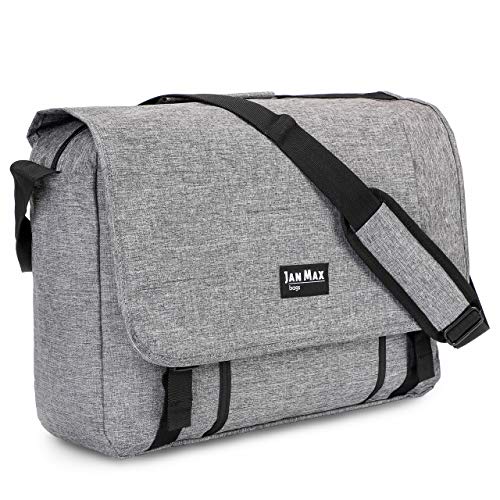 Laptoptasche 15.6 Zoll, Aktentasche für Damen und Herren, Notebook Tasche auch passend für 13, 14, 15 Zoll Notebooks, grau