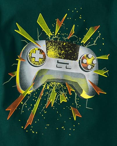 Image of The Children's Place Boys Dino Long Sleeve Graphic T-Shirts,multipacks