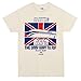 Led Zeppelin Only Way To Fly Adult T-shirt - Cream (Large)