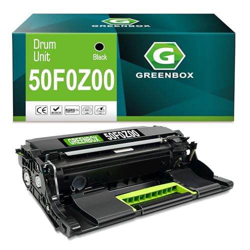 GREENBOX Remanufactured 50F0Z00 Imaging Unit Replacement for Lexmark 50F0Z00 50F0Z0G 500Z 500ZG Imaging Unit for MS310d MS310dn MX310dn MS410d MS410dn MX410de MS415DN MS510dn MX510de Printer (1-Pack) by GREENBOX - Used condition - US$34.38
