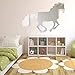 Alrens(TM) Horse Pattern Modern Creative Design Wall Decals DIY 3D Acrylic Mirror Surface Wall Sticker Living Room Children Room Bedroom adesivo de Parede Home Decoration Mural Decor