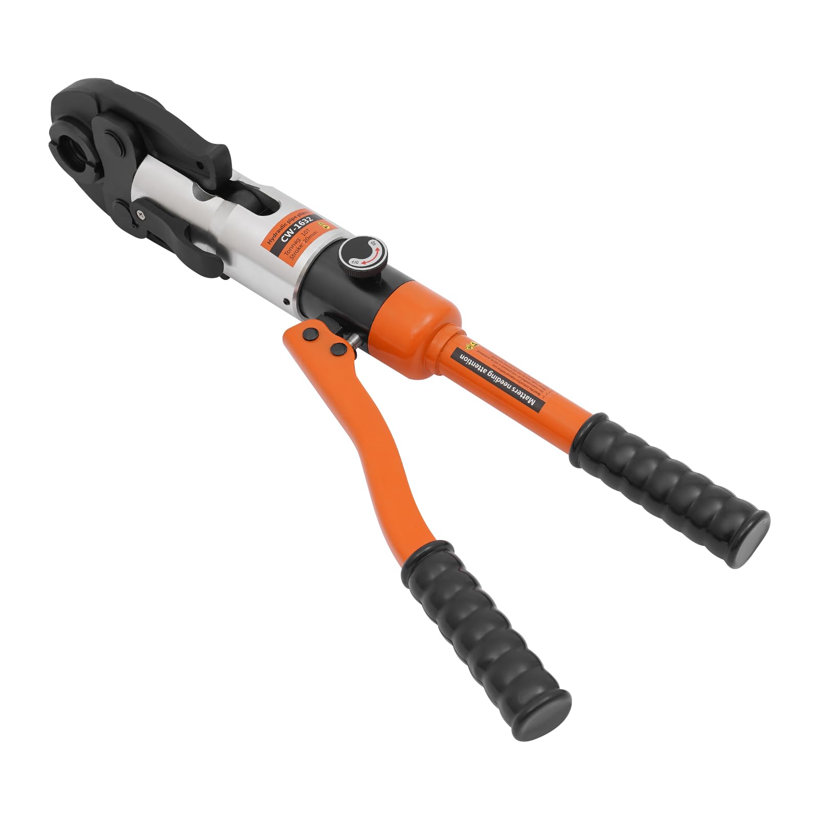 Pinza idraulica TH & M contorno M12/15/18/22/28+TH16/20/26/32 per tubi in alluminio, tubi in plastica, tubi PEX, tubi multistrato, estremità del cavo, connettori nudi e crimping esagonale