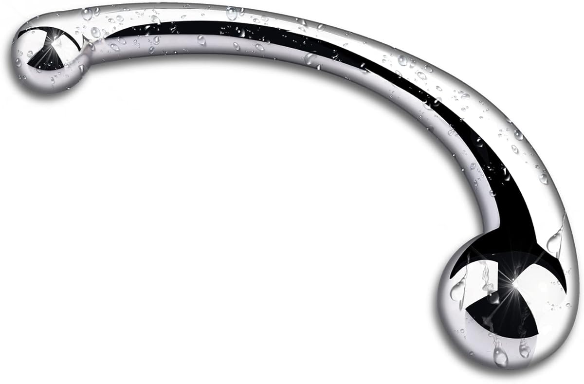 Pure G Spot Metal Wand Anal Prostate Massage Stick Polished Steel Massager Hard Dildo 692 G