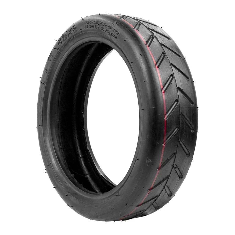 Neumático de Repuesto for Patinete eléctrico, neumático Delantero/Trasero de 8,5 Pulgadas, neumático de vacío sin cámara, Compatible for neumáticos Xiaomi M365 1S Pro 8 1/2X2(2pc)