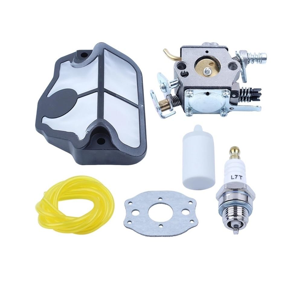 Kit de bujías de línea de Combustible de Filtro de Aire de carburador for Motosierra 136 137 141 142 41 36 reemplazar Piezas de reconstrucción