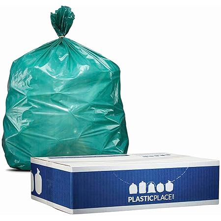 Plastic Place Trash Bags Plasticplace Heavy-Duty Tall Kitchen