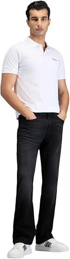 Pepe Jeans Men's Relaxed Fit Jeans | Mid Rise | Casual Denim | Stretch Fit | Jeans for Man