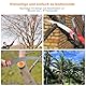 Inoamity Teleskop Astschere & Baumsäge 9m Profi-Set, 2-in-1 Teleskopstiel Gartenschere Einstellbare Länge Gartengeräte-Set, Handsäge Stangensäge für Obstbaumschnitt, Gartenarbeit & Sturmschäden