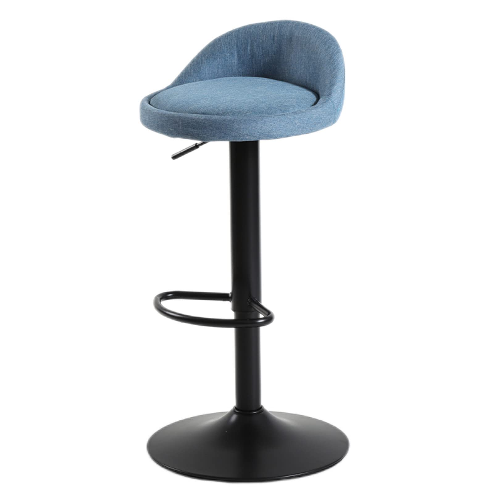 Tabouret de bar moderne en cuir PU pour cuisine salon et salle à manger