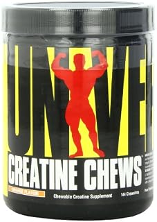 Universal Nutrition 100% Pure Creapure Creatine Monohydrate Chews Orange 144 Count