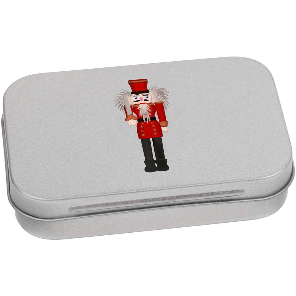 Azeeda 95mm 'Nutcracker' Metal Hinged Tin/Storage Box (TT00105291)