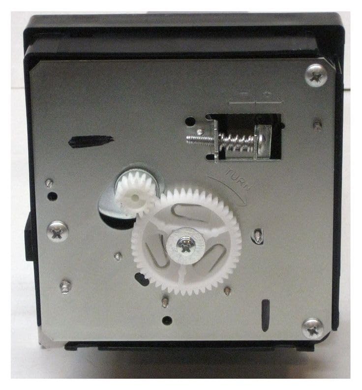 Back view of the Samoser Refrigerator Ice Maker Assembly, showing motor and gears