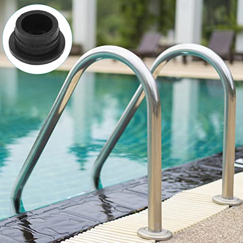 2 tapones de goma para escalera de piscina miniatura 5