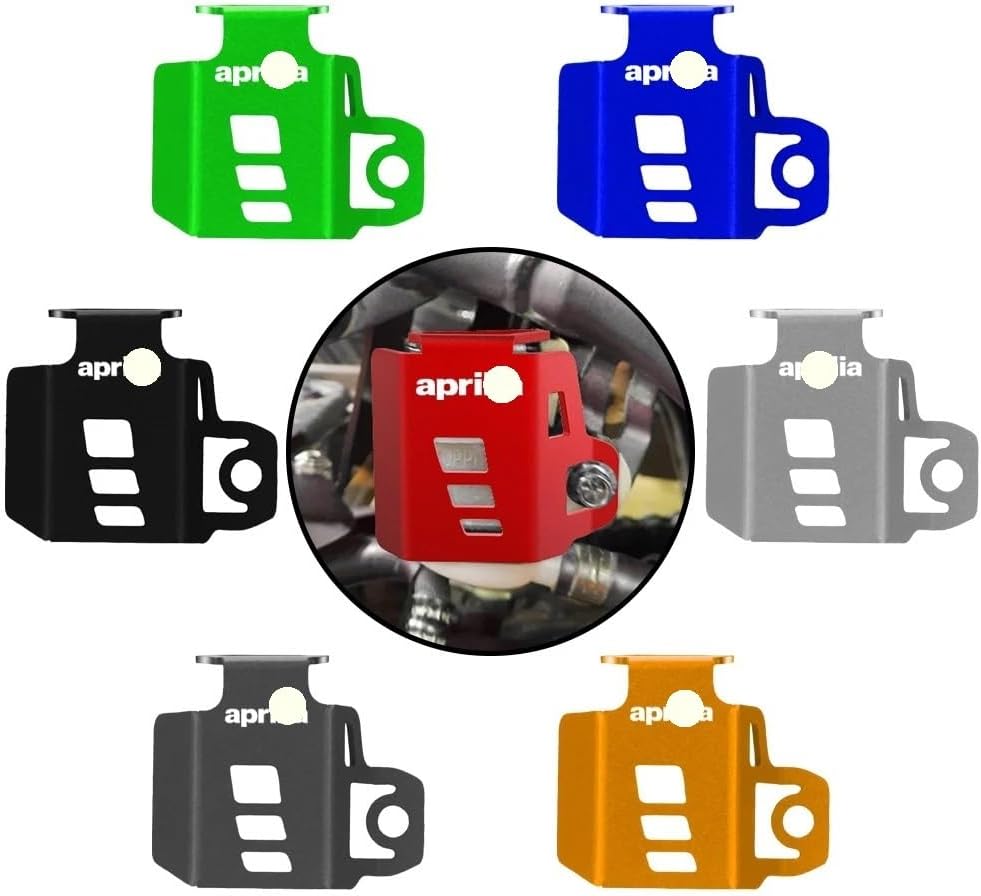 Guard Rear Brake Fluid Reservoir for Tuareg 660 RS660 for Tuono 2022 Motorcycle Rear Brake Fluid Reservoir Guard Cover Protector Oil Cup Guard Tuareg660 2023