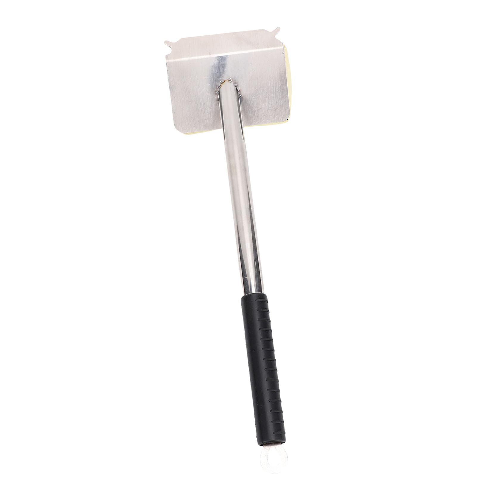 Grillbürste, austauschbare Reinigungstop für Grills und Griddles, Edelstahl Griff, für BBQ Grillreinigung