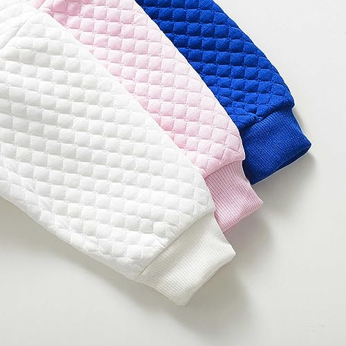 EnJoCho Kids Casual Tees Boys' And Girls' Top Toddler Children's Baby Solid Color Warm Sweater Kids For Autumn Winter4