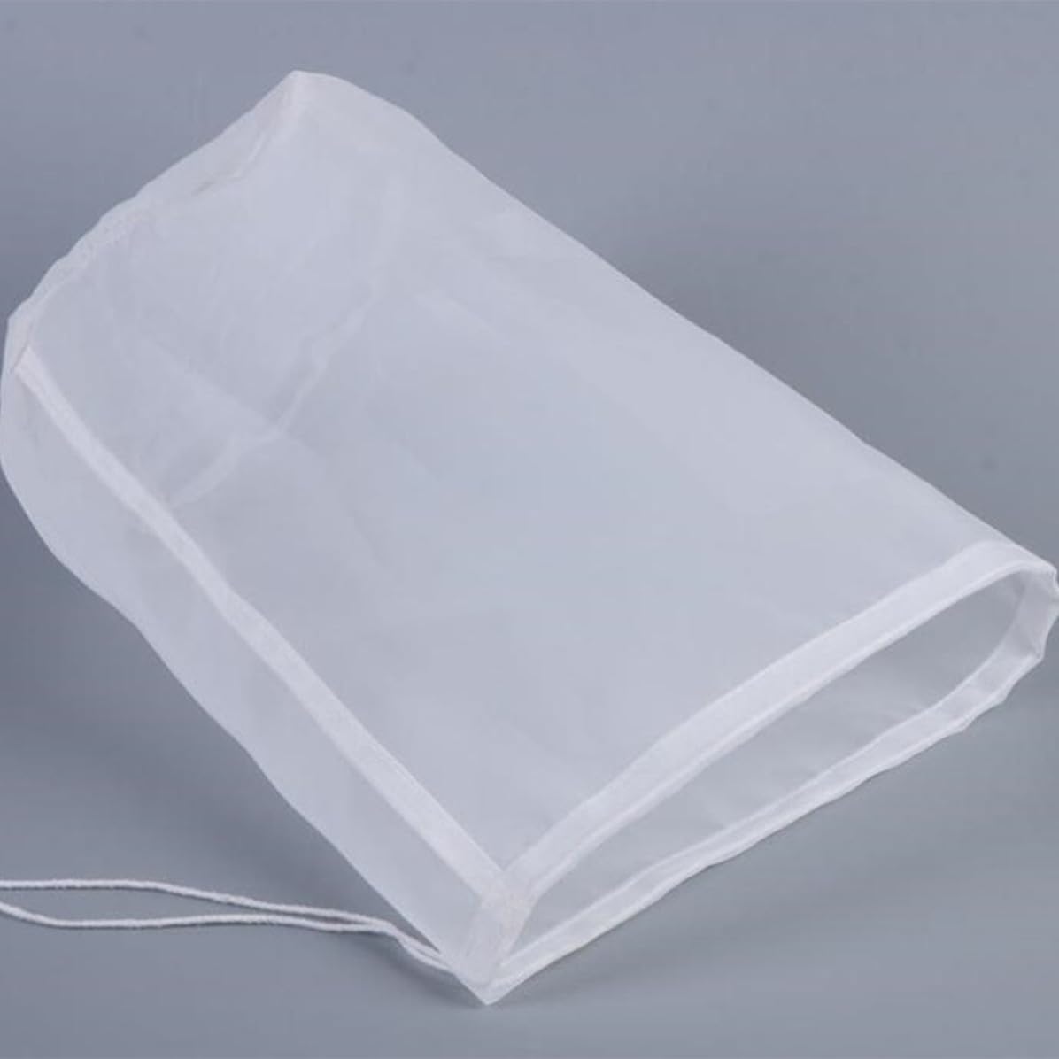 Reusable Nylon Honey Filter Bag with Drawstring Wide Opening