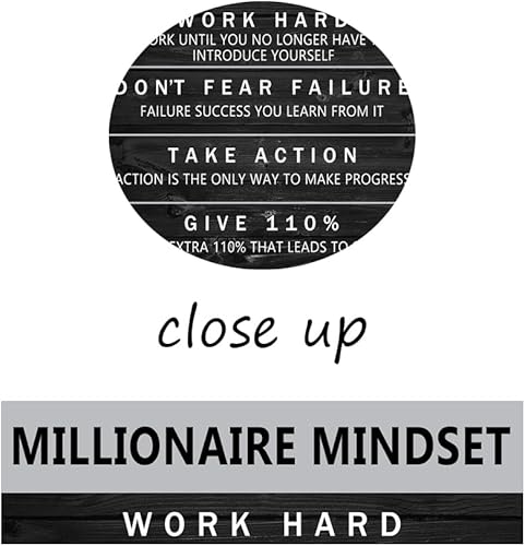 Miniatura 10 de Arte inspirador para pared, diseño de disciplina, sustantivo motivacional, decoración moderna para el hogar y la oficina, lienzo, arte de pared,