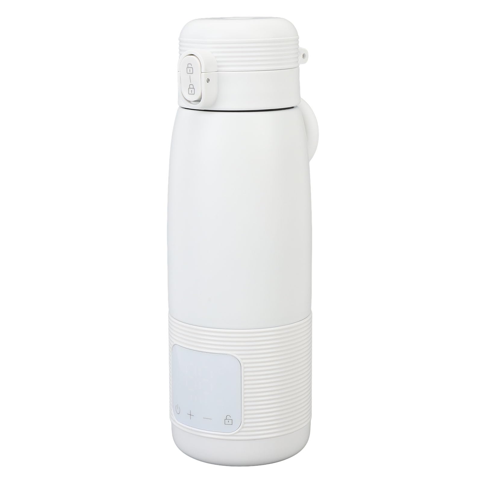 Calentador de biberones portátil inalámbrico, temperatura constante, recargable por USB, calentador de agua de viaje para leche materna (500 ml)