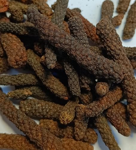 Langer Pfeffer ganz 150g - pippali Pfeffer/Pfefferstangen, für Pfeffermühle - Die besondere Würze für außergewöhnlichen Geschmack!