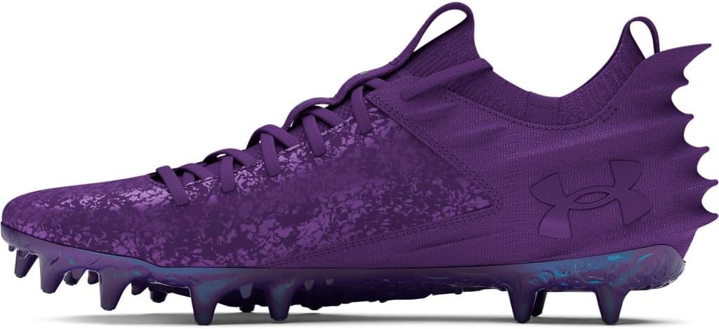 Under Armour Mens Blur Smoke Suede 2.0 McFootball Shoe
