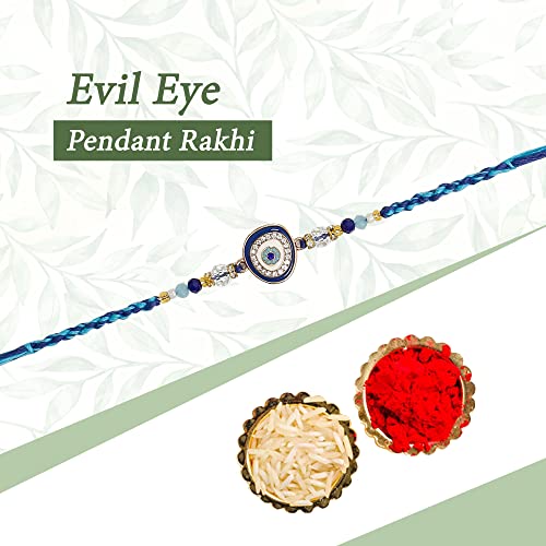 Image of Chocoloony Raksha Bandhan Celebrations Chocolate box & Hershey Kisses Chocolate Pack Rakhi for Brother Gift Pack Hamper for Brother|Rakhi Gift Hamper | Gift for Brother Pack of 2, 200 gram