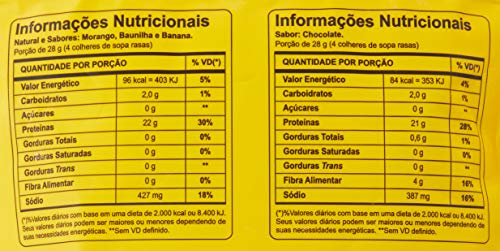 Albumina - Refil, Naturovos, Baunilha, 500 g