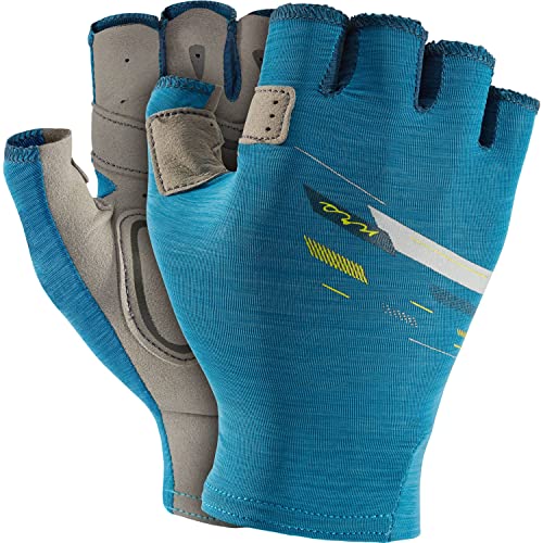 NRS Luvas De Canoa Femininas Meio Dedo - Fjord G