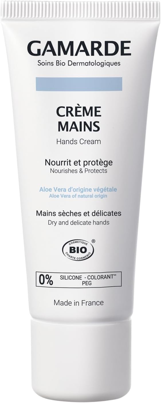 Hand Cream - Enriched Hand Lotion with Aloe Vera and Sunflower Oil for Dry, Delicate Skin - Shea Butter Lotion with Vitamin E - 1.41 oz