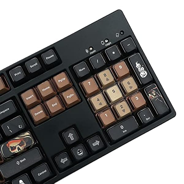 Ctwezoikmt Halloween Thema 150 Toetsen Keycap Profiel Double-Shot Backlight Keycap voor Mechanische Toetsenbord Cap Dye Sub Keycaps