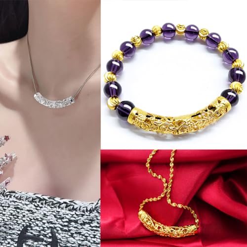 Perles d'espacement de style tibétain pour façonner des bijoux faits cœur