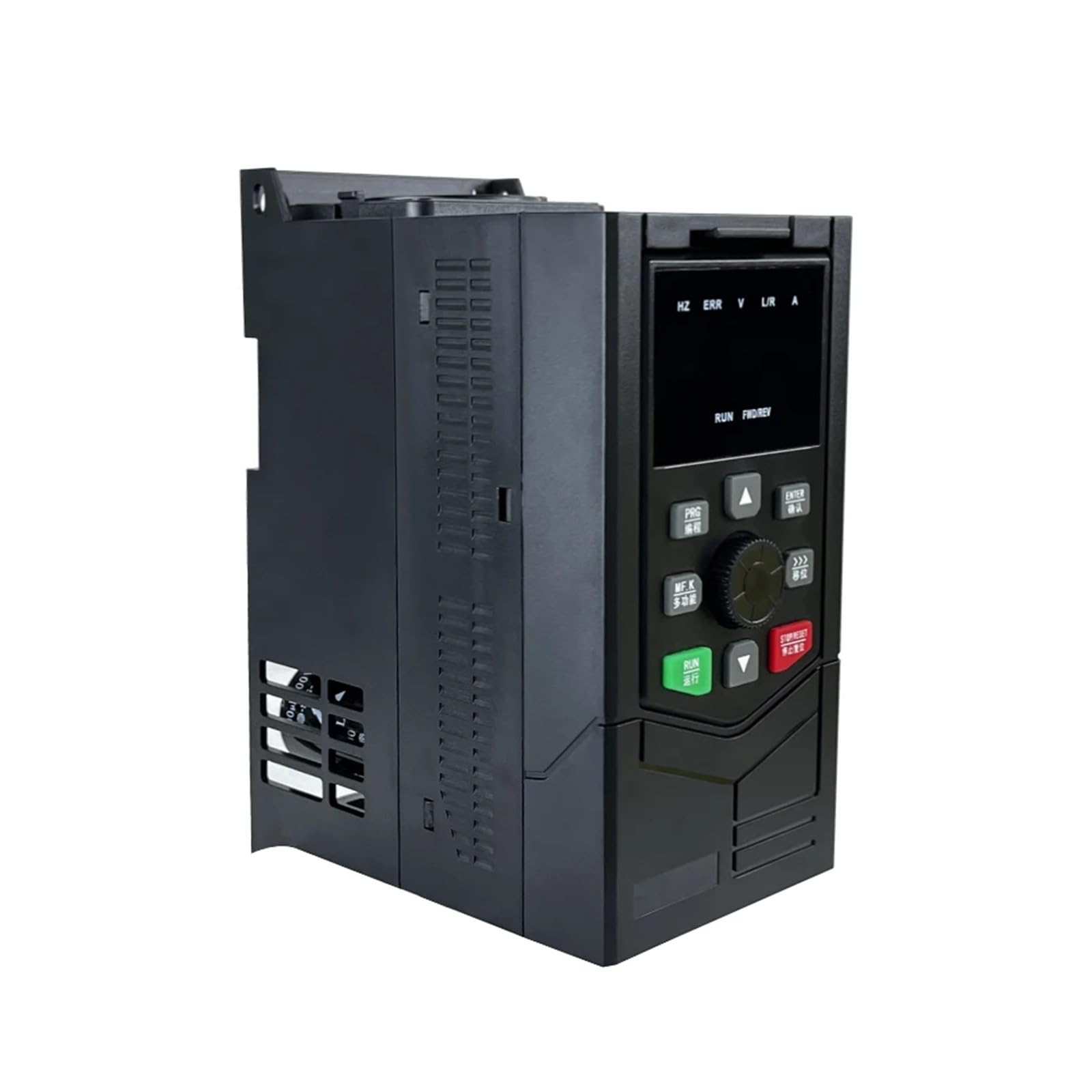 Napęd o zmiennej częstotliwości VFD 220 V 380 V 1,5 kW-4 kW Przetwornica o zmiennej częstotliwości wyjście 3-fazowe Wielokrotna ochrona(380V,1.5KW)