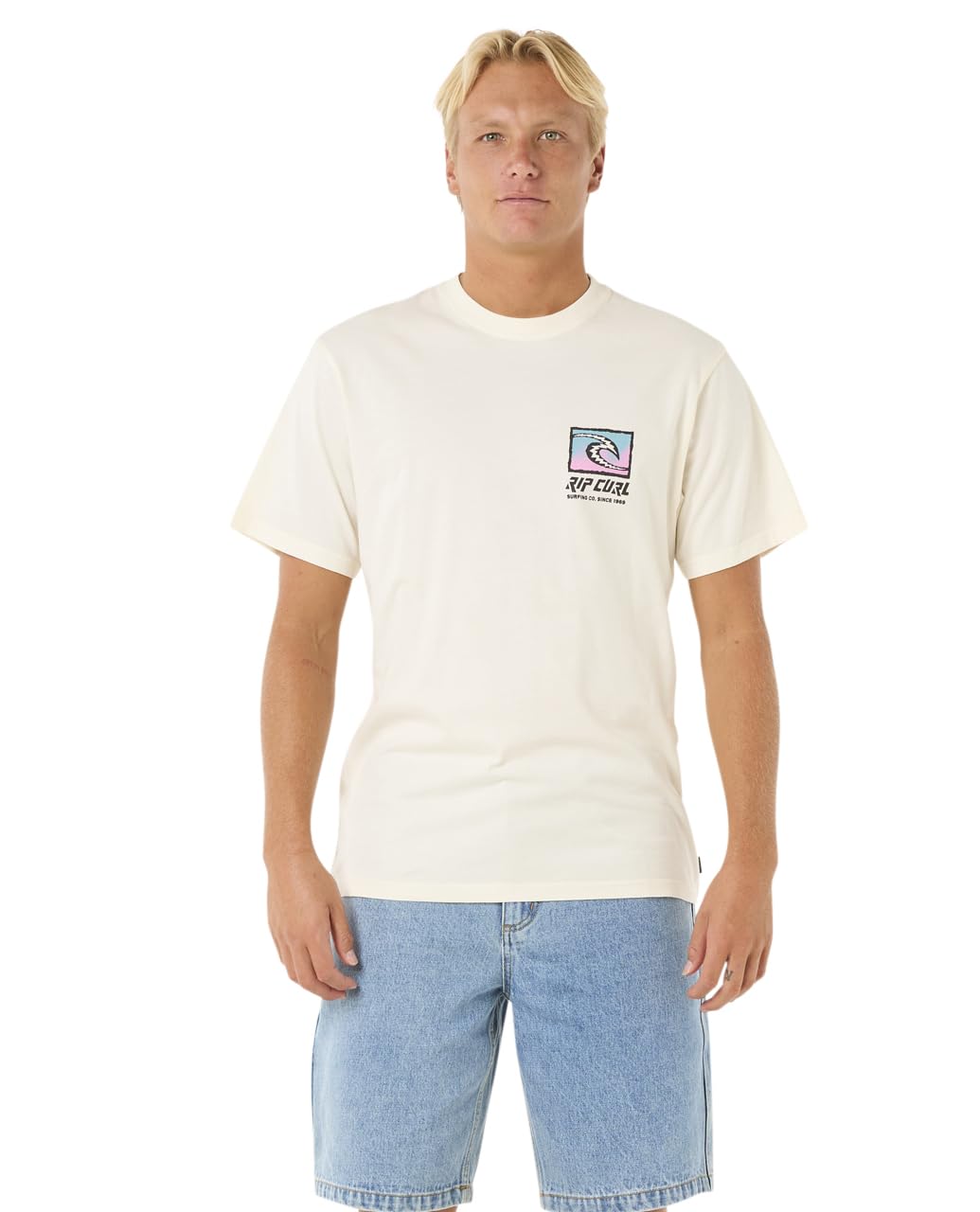 Rip Curl Men's Bone Raw Energy Trad Short Sleeve T-Shirt - 2XL