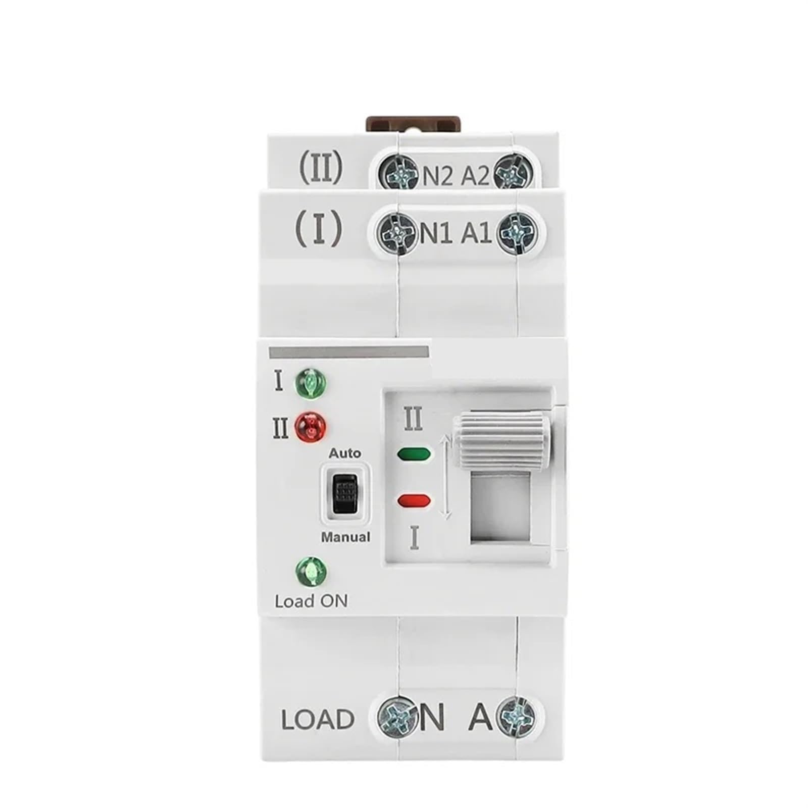 G2R ATS 110V 220V PC automatyczny przełącznik podwójnej mocy 25A 40A 63A domowy przełącznik transferu mocy 50/60Hz 1 sztuka (220V, G2R 2P 63A)