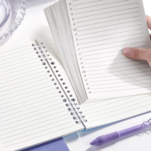 Cahier rechargeable 26 trous pour optimiser vos notes de bureau et de cours - 6