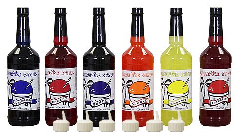 Shaved Ice Syrups (Pack of 6)