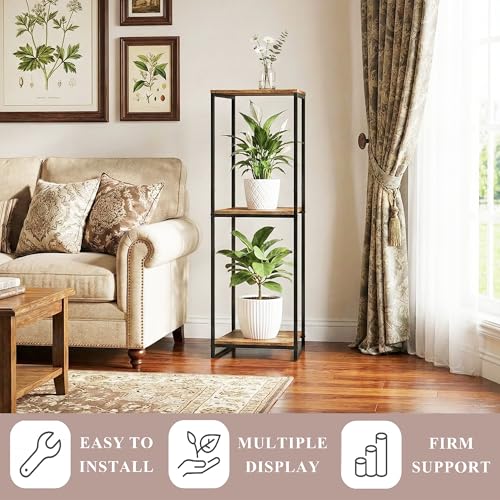 Support pot de fleur d'angle pour optimiser l'espace du salon moderne