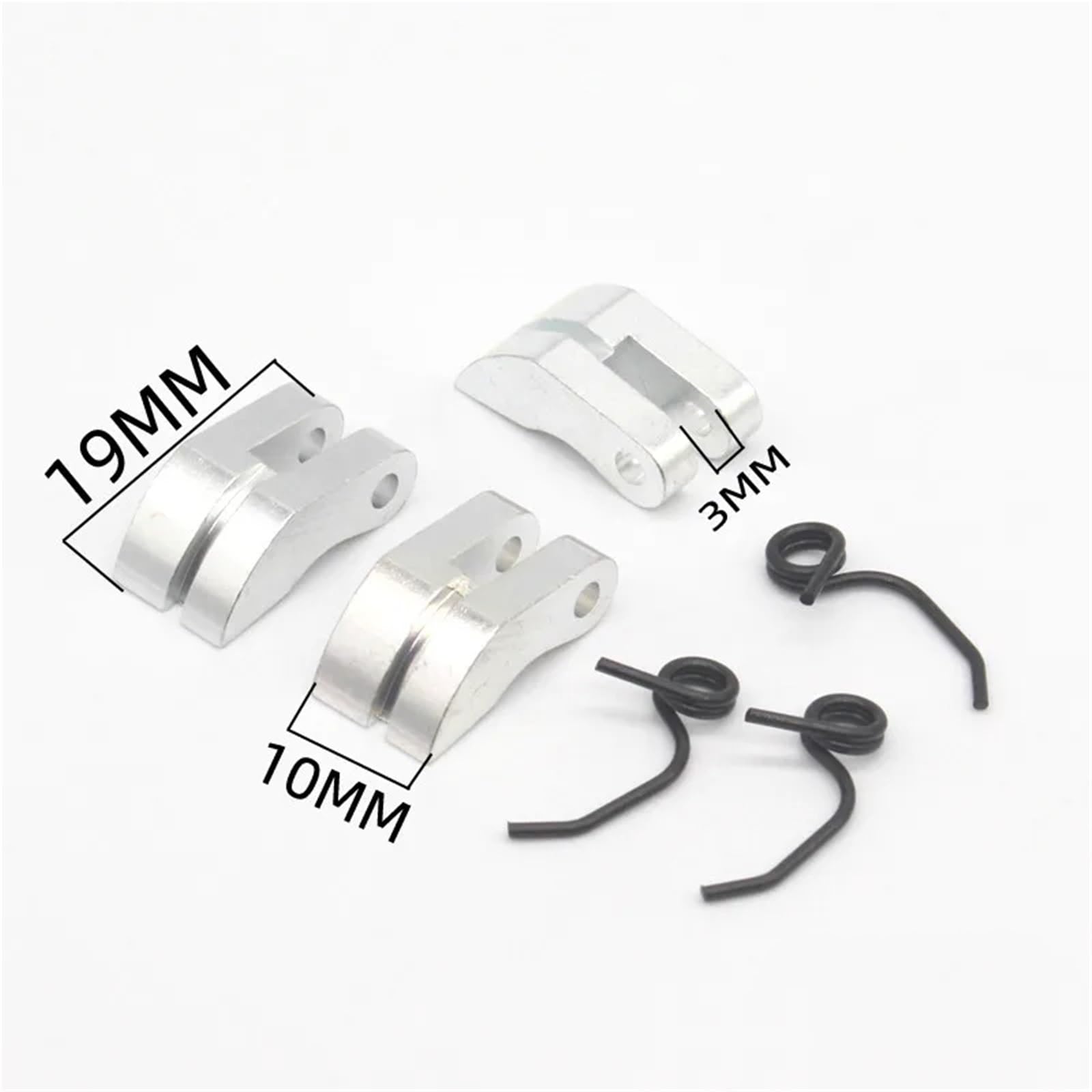 Für HSP Für Spring Für Nitro 081008 1/8 RC Auto Upgrade Teile Aluminium Legierung 3 Schuhe Kupplung Motor Dekorative Ersatz RC-Teile