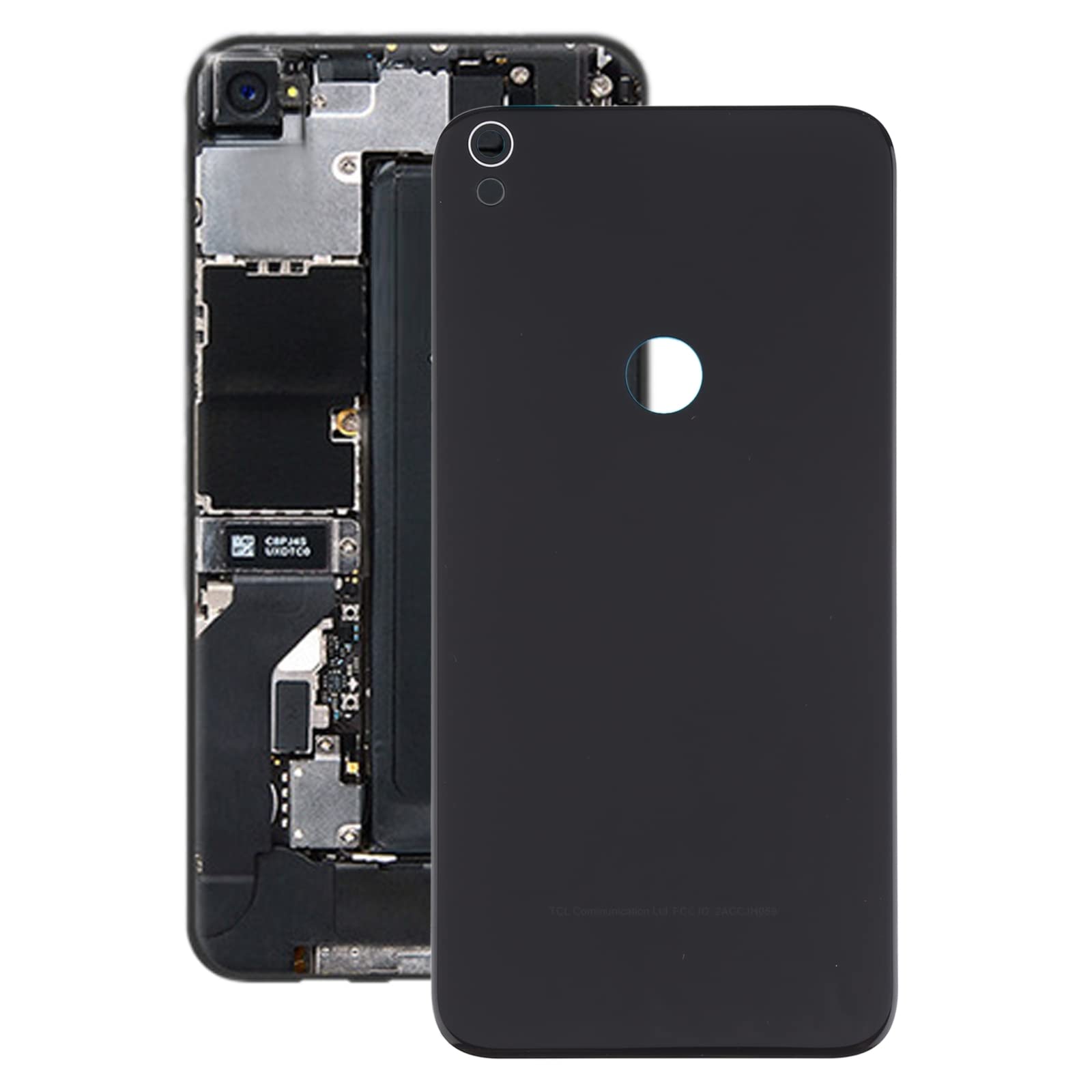 For Alcatel One Touch Shine Lite 5080 5080X 5080A 5080U 5080F 5080Q 5080D Glass Battery Back Cover