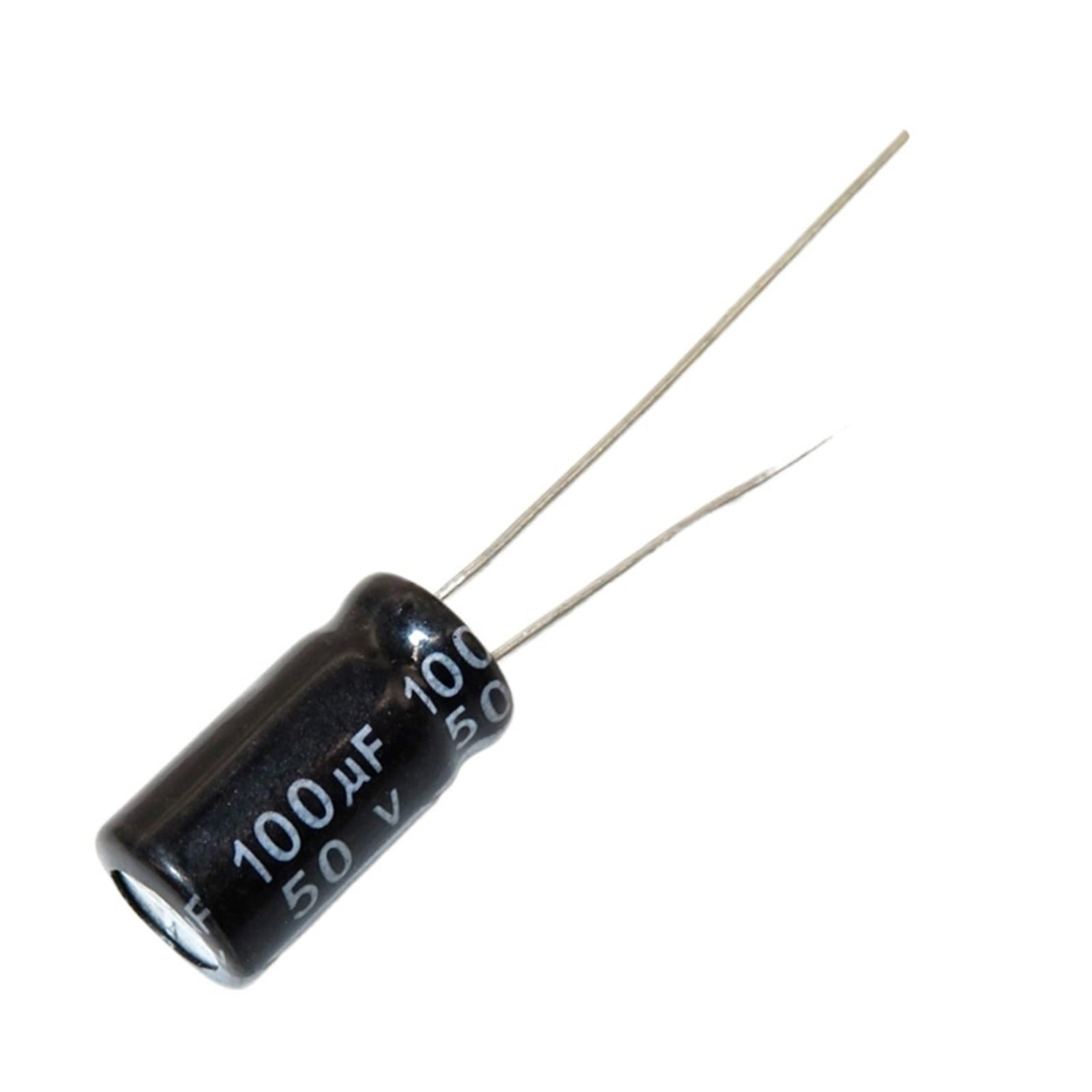 Condensateurs électrolytiques 50V100UF pour réparer un appareil en panne