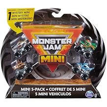 Monster Jam ، Official Mini 5-Pack with Mystery Collectible Monster Truck، 187 Scale، Kids Toys for Boys and Girls Ages 3 and up