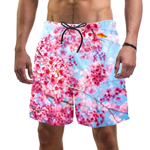 Maillots de bain pour hommes de plage et short fleuri JDEZ