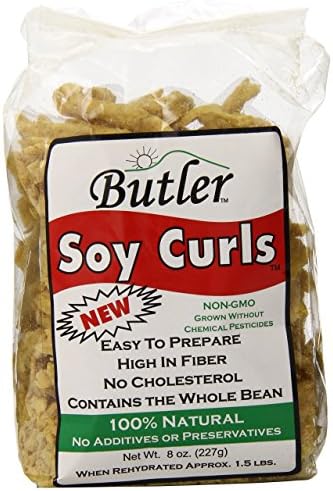 Butler Soy Curls, 8 oz. Bag by Butler Foods