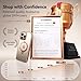 CASEKOO for iPhone 16 Pro Max Case Desert Titanium 360 Spin Magnetic Stand [Compatible with Magsafe][16FT Military Protection] Slim Polished for iPhone 16 ProMax Case with Stand, Rose Gold