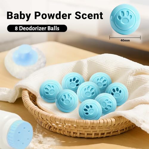 Image of STRN Sneaker Deodorizer Ball 8 PCS Scented Shoes Odor Elimination