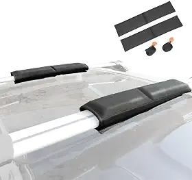 HUIMENG Suporte de teto para carro, caiaque, suporte macio para prancha de surfe, SUP, barco, transportador com alças