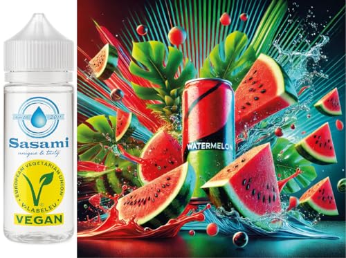 Arôme Energy Drink pastèque Sasami 100 ml pour vapoter fruité sans produit animal