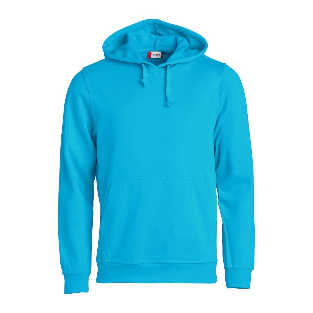 Clique Men's Turquoise Unisex Adult Basic Hoodie (L) (Turquoise)