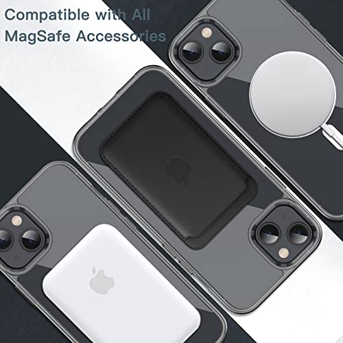 JETech Magnetische Hülle für iPhone 13 mini, Schwarz – Ansicht 4
